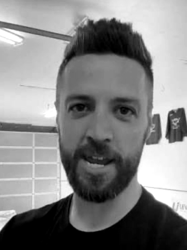 Portrait of forward skills coach Luke Kasteel